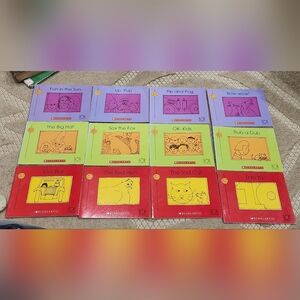 12 BOB books, set 2 Advancing beginners and word Kids Storybook Set - Multicolor